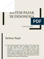 SISTEM PAJAK DI INDONESIA