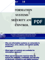 Chapter14 Information Systems Security and Control