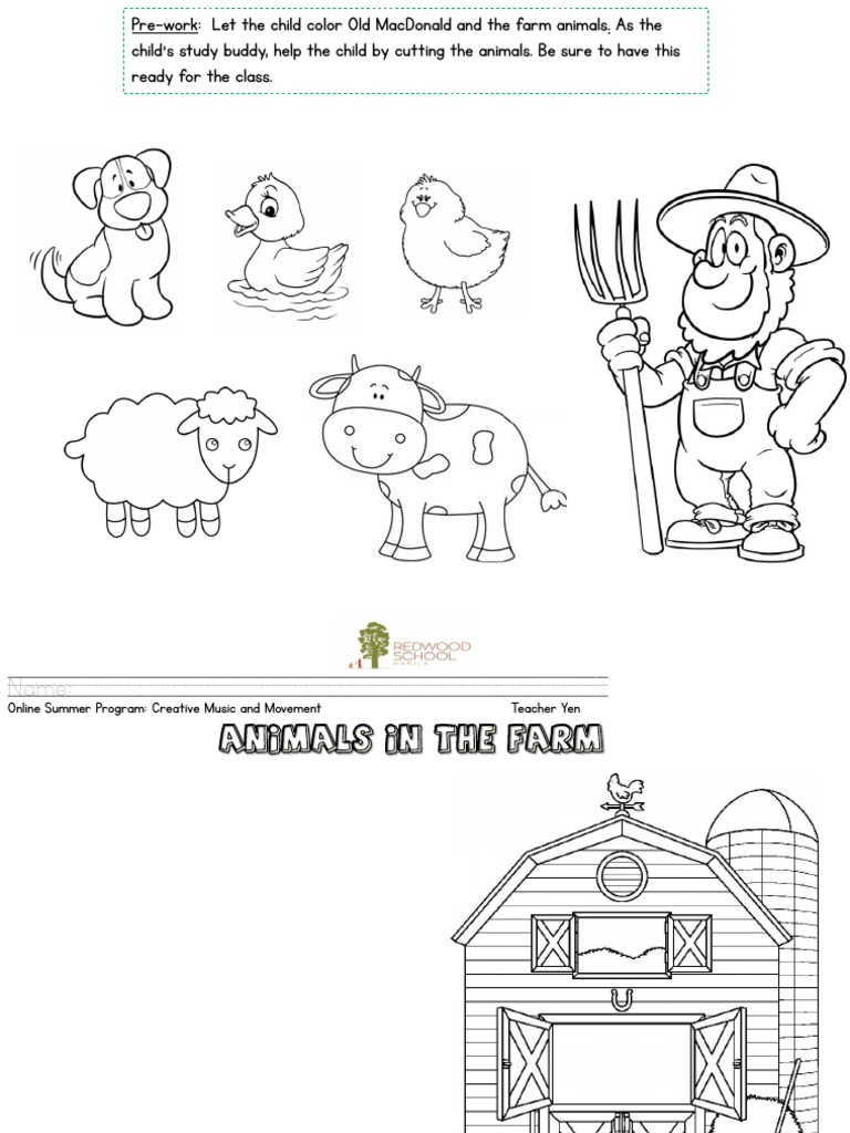 Old MacDonald Craft | PDF