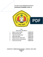 Solusi Penyelesaian Pandemi COVID-19 - Pendidikan Pancasila - Kelompok 7