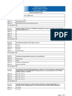 Paramedical UG: RUHS Entrance Examination 2019 Question Paper