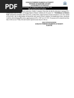 Extension of PRE Extension of Submission/Opening Date of Pre-Qualification Notice