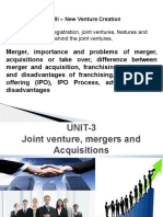 Understanding Joint Ventures, Mergers & IPO Process