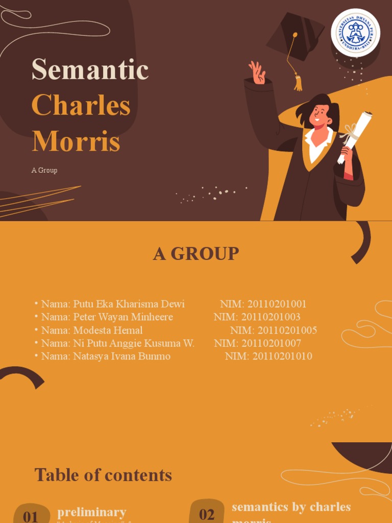 Charles Morris: Semantics & Semiotics Guide | PDF | Semiotics | Word