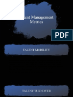 Talent Management Metrics