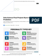 MBTI Personality Prediction