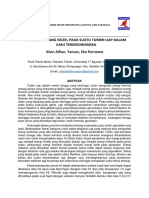 Jurnal Tentang Nozel Pada Suatu Turbin Uap Dalam Ilmu Termodinamika Alvin Alfian, Yanuar, Eko Purnomo