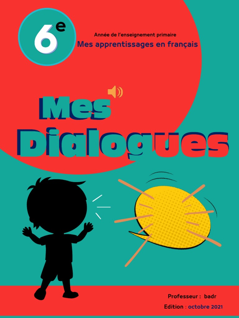 Mes Dialogues Mes Apprentissages en Français 6aep PDF