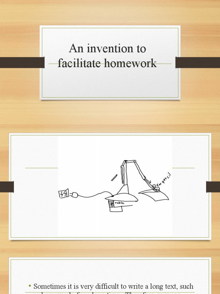 An Invention To Facilitate Homework | PDF