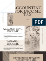 Accounting for deferred tax assets and liabilities