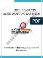 4038 - Electrical Computer Aided Drafting Lab