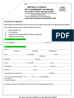 Internship Application Form 1