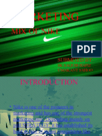 Marketing Mix of Nike: Submited by