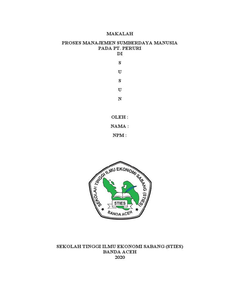 Analisis Proses MSDM di PT Peruri | PDF