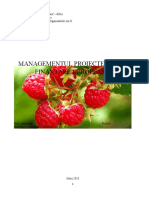 Managementul proiectelor cu finantare europeana - plantatie de zmeura
