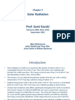 EECE 674 CH 2 2021 Solar Radiation