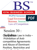 PGPM Semester III: Legal Environment of Business