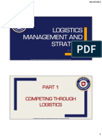 Chapter 1 - Logistics and The Supply Chain