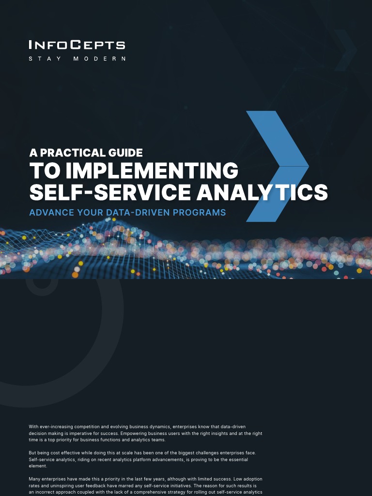 Guide To Implementing Self-Service Analytics - Ebook | PDF | Analytics ...