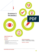 Grammar & Vocabulary Aptis Practice Test