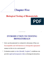 Chapter Five: Biological Testing of Biomaterials