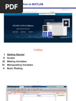 Introduction To MATLAB