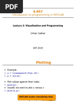 Introduction To Programming in MATLAB: Orhan Celiker