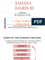 1st Meeting Nursing Process N Sharing Observation