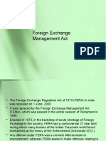 Foreign Exchange Management Act