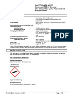 MSDS Dry Chemical