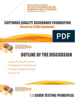 Software Quality Assurance Foundation: (Based On ISTQB Standards)