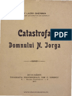1915 - Catastrofa Domnului N. Iorga