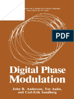 Digital Phase Modulation - (1986) John B. Anderson, Tor Aulin, Carl-Erik Sundberg