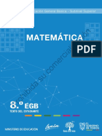 8 EGB - Matemática - Libro
