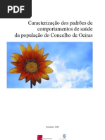 Caracterização dos padrões de comportamentos de saúde da população do Concelho de Oeiras