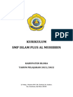 Kurikulum SMP Ip Al Muhibbin Revisi
