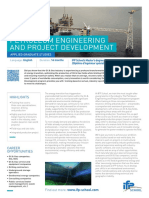 Petroleum Engineering and Project Development: Applied Graduate Studies