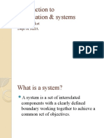 Unit 1 - Introduction To Org & System