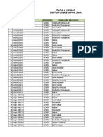 Sman 1 Lingsar Daftar User Erapor Sma: A. Daftar User Wali Kelas NO User Id Password Nama Guru Wali Kelas