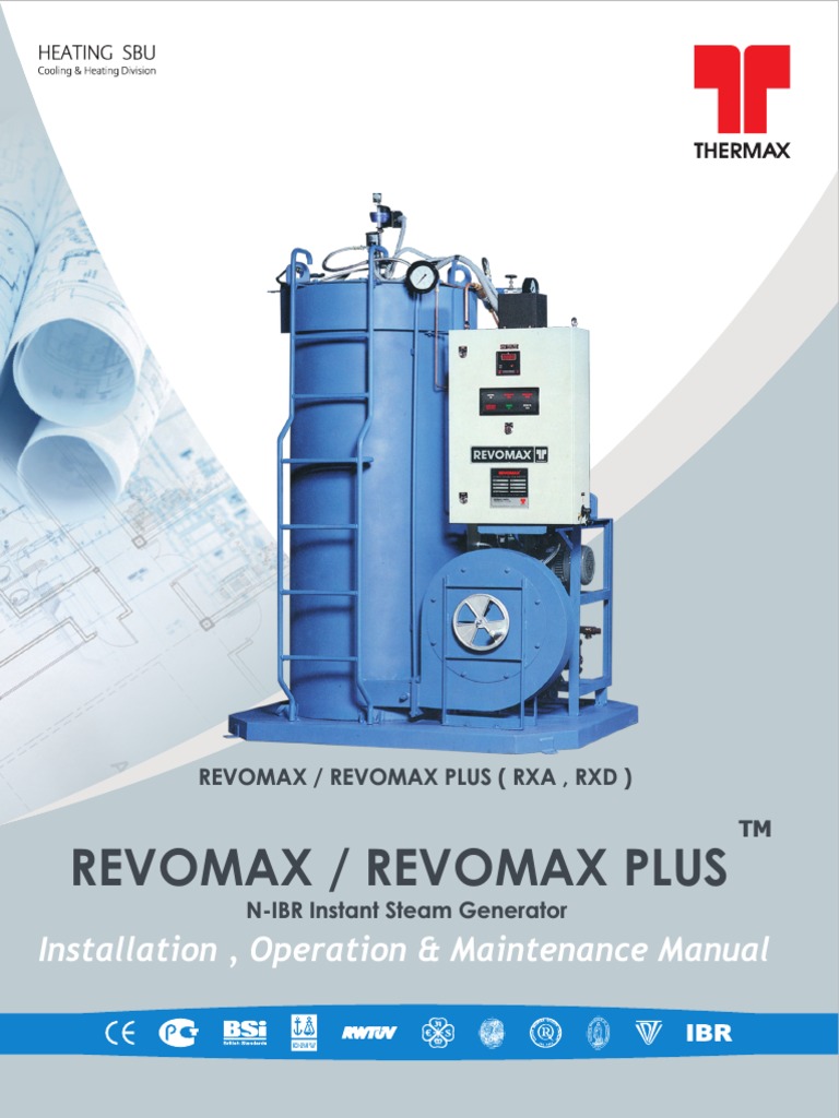 Thermopac / Deltatherm Revomax / Revomax Plus, PDF, Boiler
