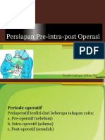 Pre,Intra,Post Operasi