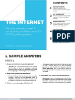 13 Internet ELTS Speaking Topic PDF
