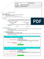 MODULE 2A - Physics 1: General Physics 1 Grade Level/Section: Subject Teacher