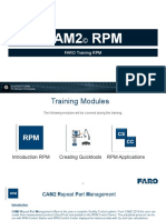 CAM2® RPM FARO Training