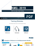 CAM2® 2020 FARO Arm Basic Tactile Training