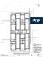 40 Feet Wide Road: First Floor Brick Work Detail Drawing