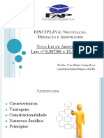 Aula 11 - Arbitragem - Disposições Legais e Doutrinárias