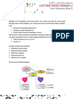 Minggu 2 - Teori Sampling Bag 2