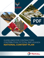 Tilenga National Content Brochure 2018