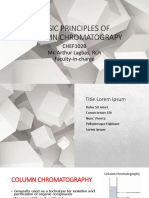 Basic Principles of Column Chromatography (39